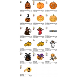 16 Halloween Embroidery Designs Collection 14
